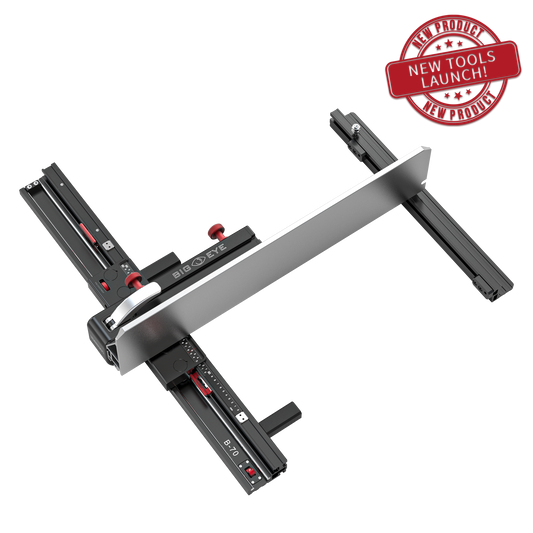 BIG EYE B-70 Bandsägen-Schnittanschlag