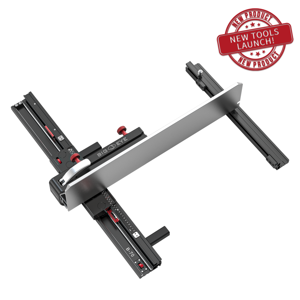 BIG EYE B-70 Bandsägen-Schnittanschlag
