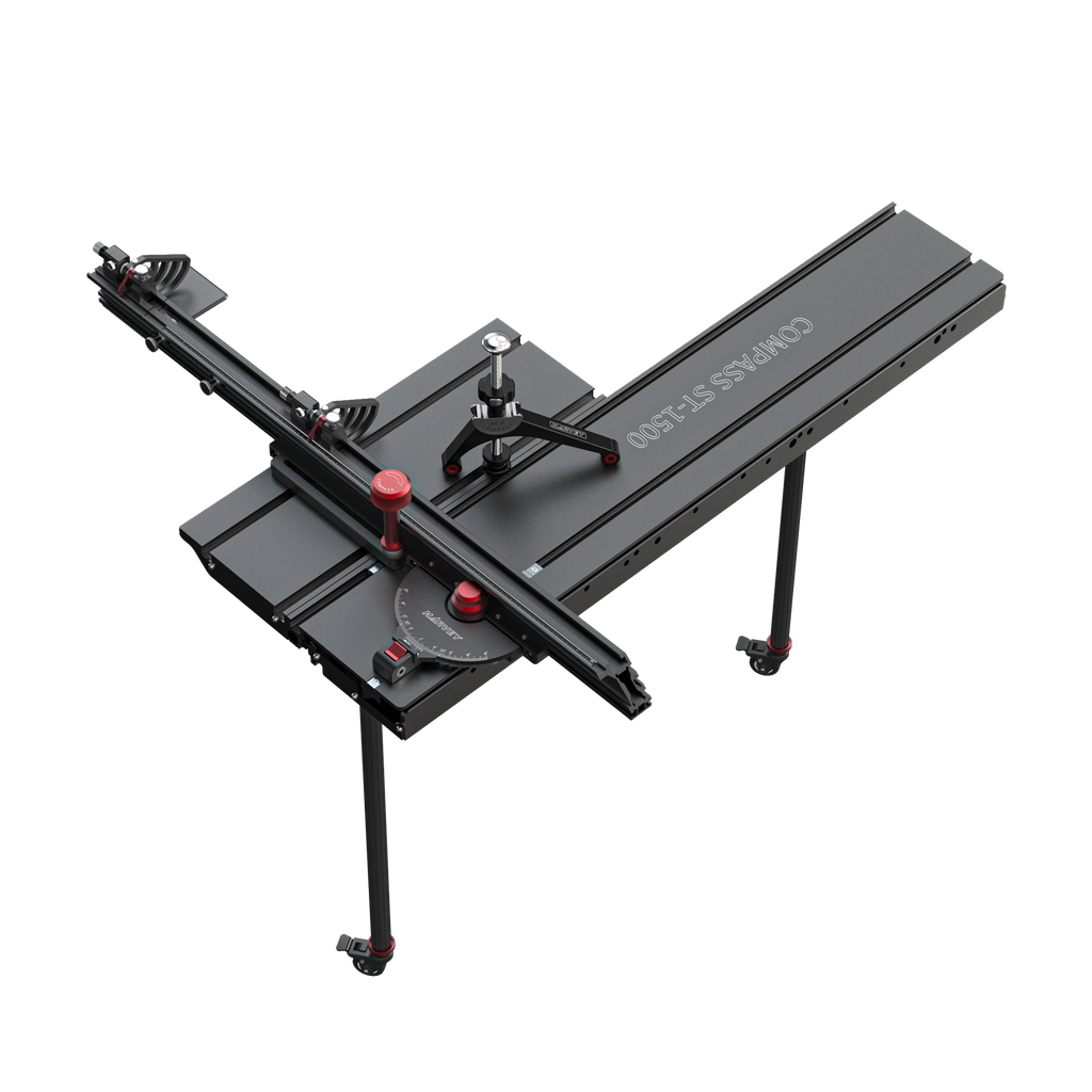 COMPASS ST-1500 Schiebetisch mit AH-3T (Metrisch)